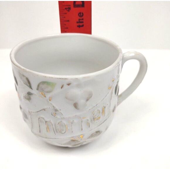 Antique Mother Cup Vintage Ceramic Planter Decorative Tea Coffee Mug Germany - Picture 4 of 6